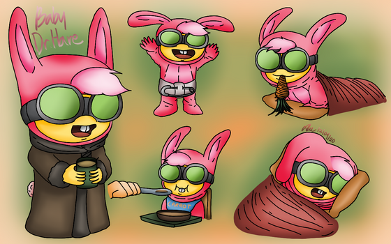 Poptropica - Baby Dr. Hare Doodles