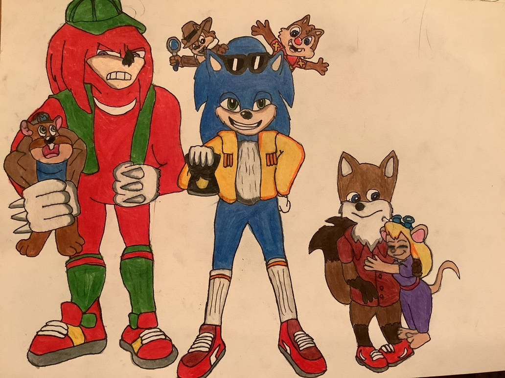 Ugly trio, and rescue rangers by creatorprice on DeviantArt