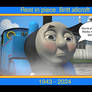 Thomas mourning for Britt allCroft