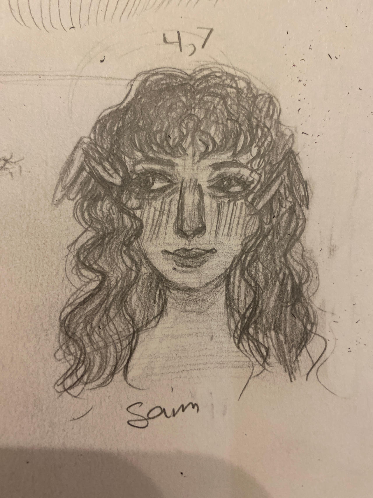 Scratch Sam New Sam front profile by jadietheartist on DeviantArt