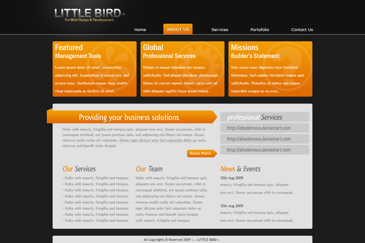 Business Template Version 2