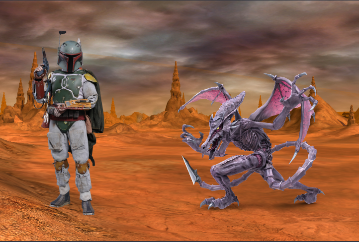 Ridley Vs Boba Fett