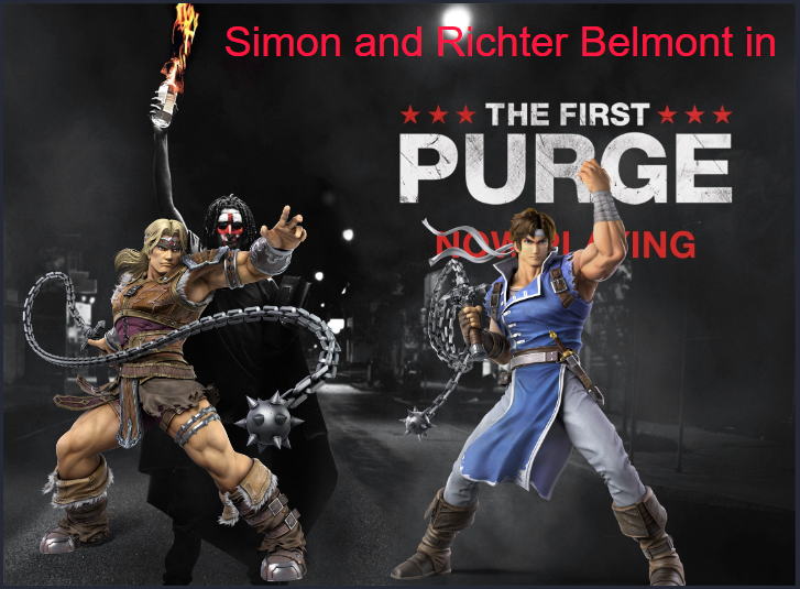 Simon And Richter Belmont In The First Purge