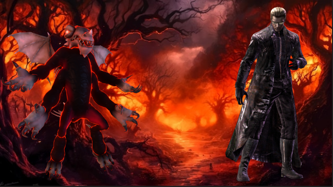 Zarkhator vs Albert Wesker