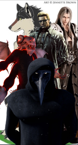 Simplord The Werewolf Queen And The Four Villains