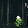 Dinko Is Scared Of Slenderman