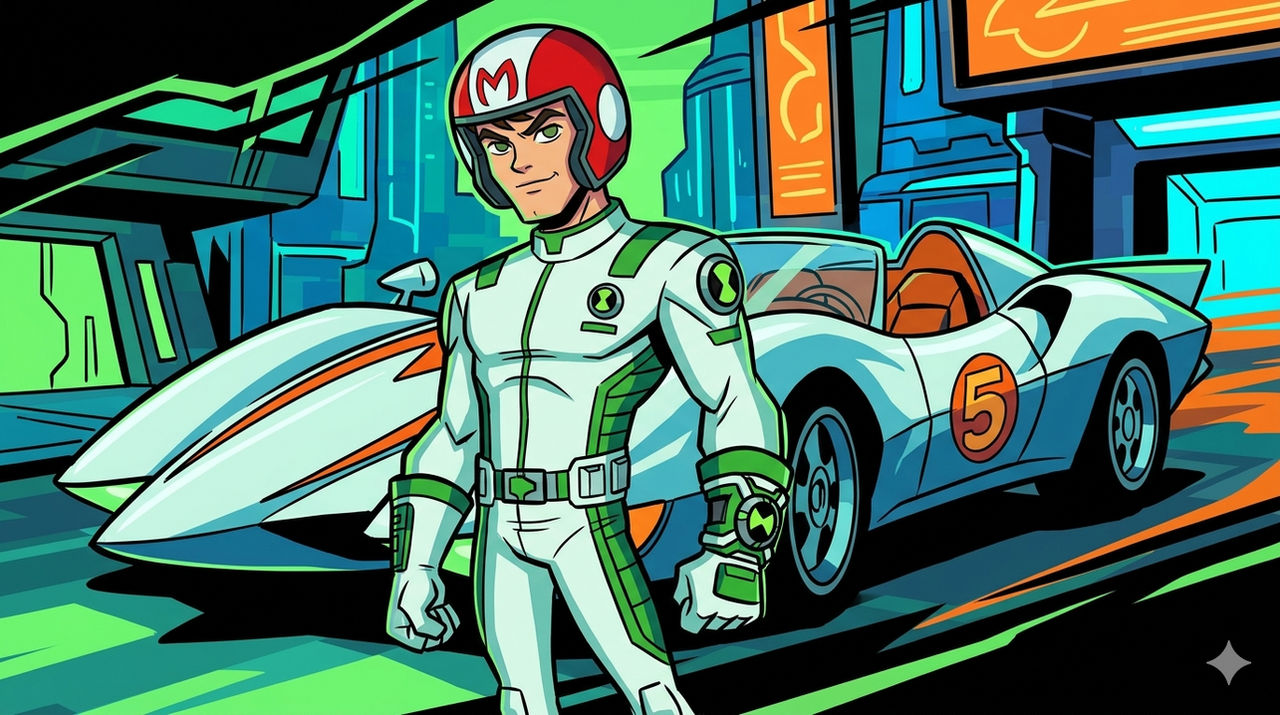 Speed Racer Anthropomorphic Speed Racer (Omniverse Style) by Vert210 on DeviantArt