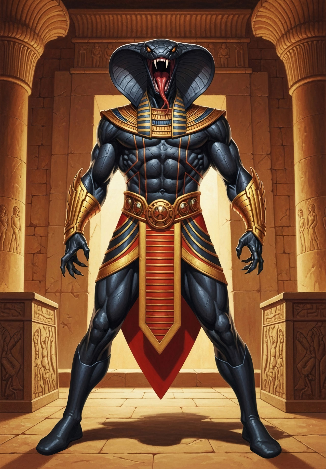 Serpent Avatar Apophis the Serpent King by carlosm21 on DeviantArt