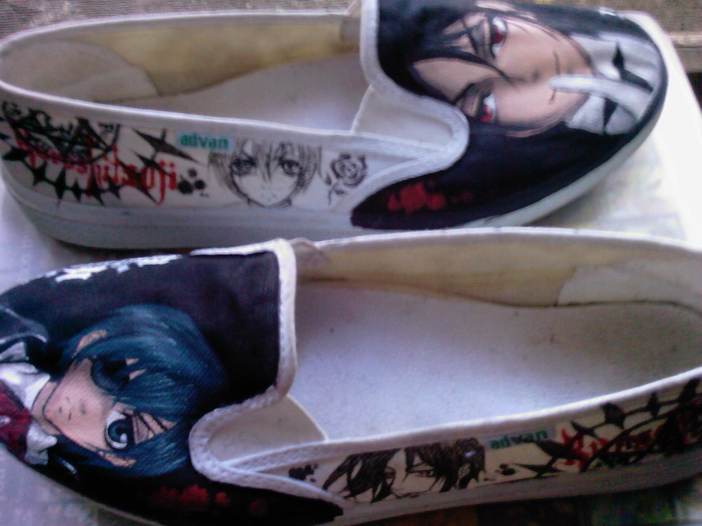 shoe art (kuroshitsuji)