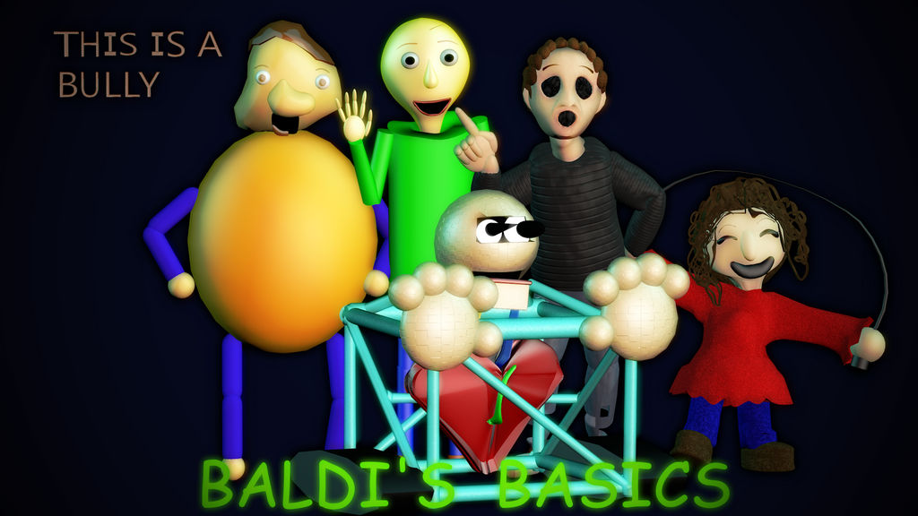 Blender 2.79] Baldi's Basics Plus Model Pack by gabrielgalvao2019 on  DeviantArt