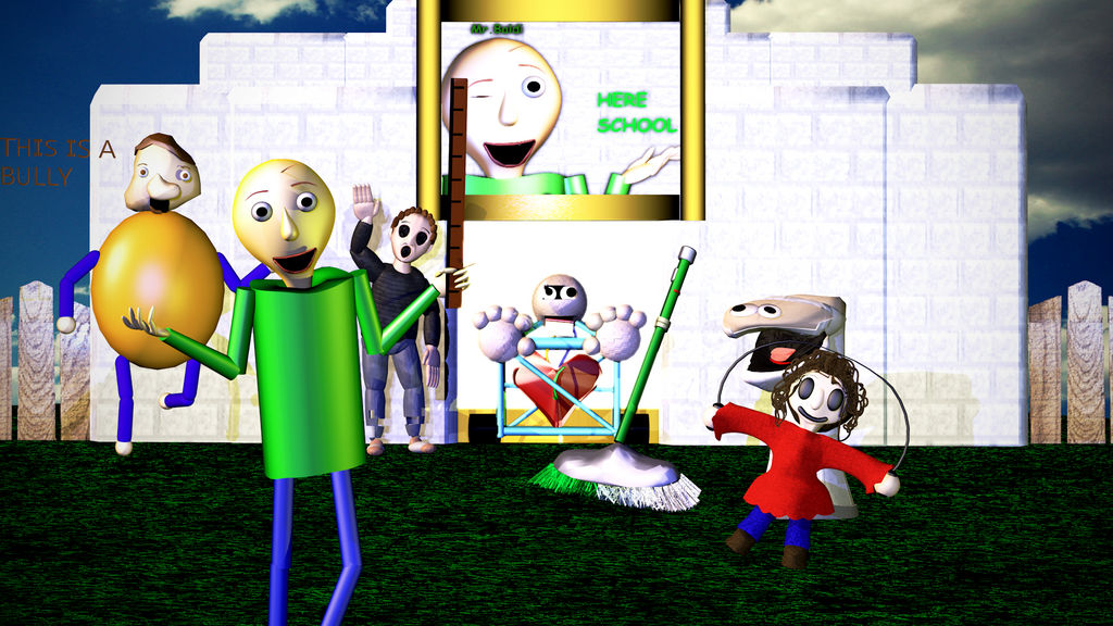 BBIEAL C4D Baldi s Basics Pack School Gang By CaramelloProductions bbieal-c4d-baldi-s-basics-pack-school-gang-by-caramelloproductions