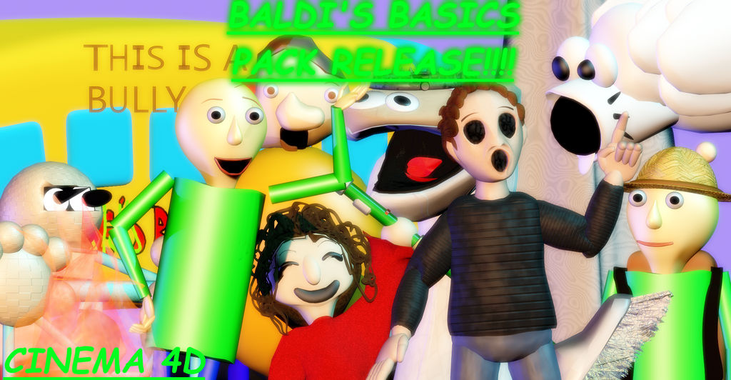 BBIEAL C4D Baldi s Basics Model Pack RELEASE By bbieal-c4d-baldi-s-basics-model-pack-release-by