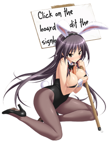 Bunny Girl Signboard