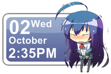 Shion Sumeragi Chibi Calendar