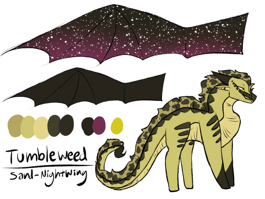 Tumbleweed Ref Sheet by CyprusDraegon on DeviantArt