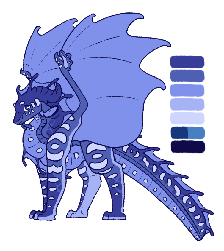 Indigo Raptor Deviantart Indigo by CyprusDraegon on DeviantArt