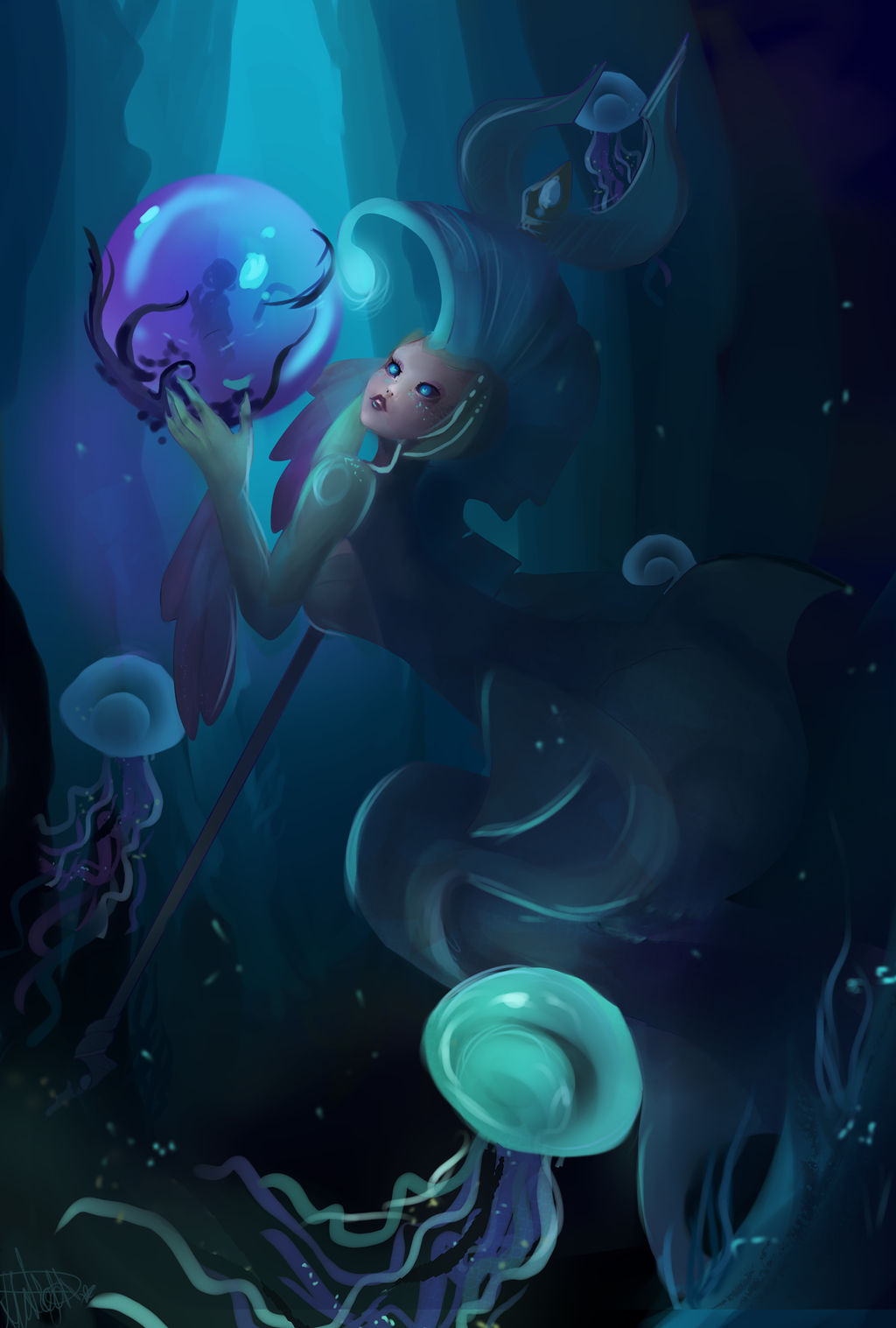 Deep Sea Nami by antropix on DeviantArt