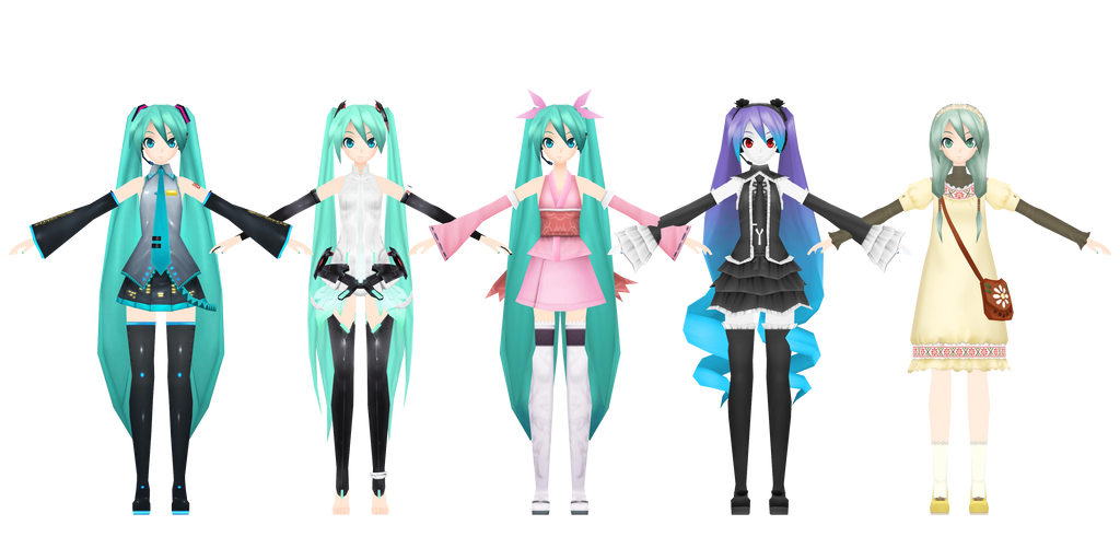 PDE Model Pack 1 by KH40 on DeviantArt