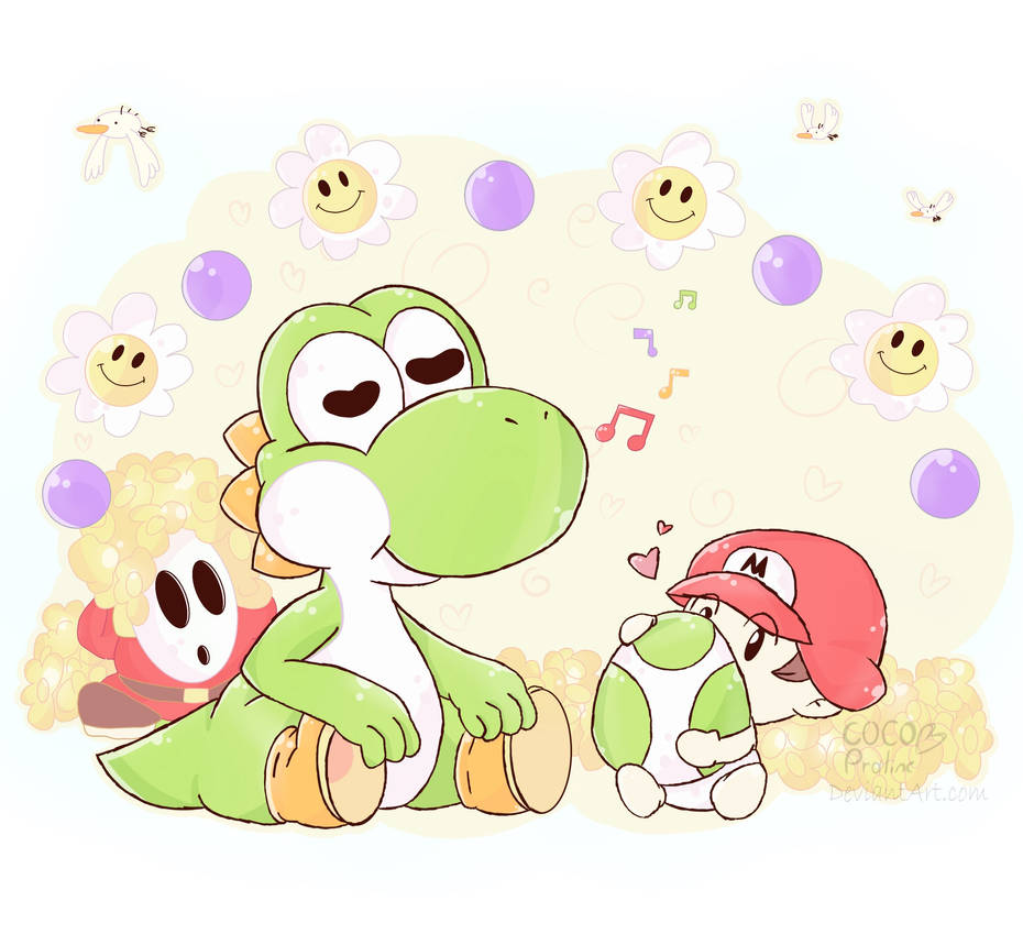 Yoshi S Melody By Coco Praline On Deviantart