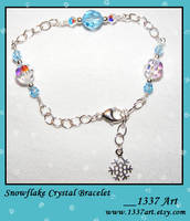 Snowflake Crystal Bracelet