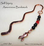Self Injury Awareness Bookmark by 1337-Art