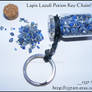 Lapis Lazuli Potion Key Chain