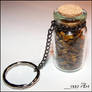 Tiger Eye Potion Key Chain