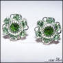 Peridot Dream Studs