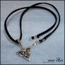 Celtic Triad Necklace for Men