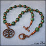 Celtic Copper Necklace