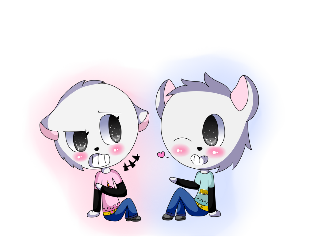 They say opposites attract, by bisqitsu on DeviantArt