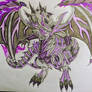 Violet-Eyes Grey Dragon