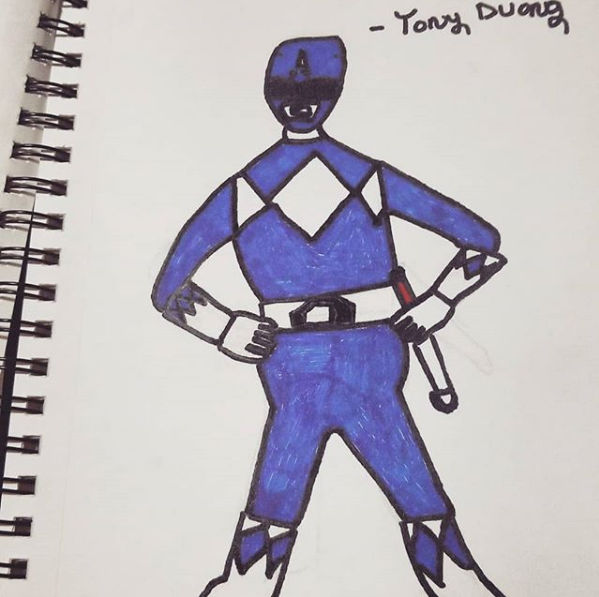 Blue power ranger by MarioPlush1234 on DeviantArt