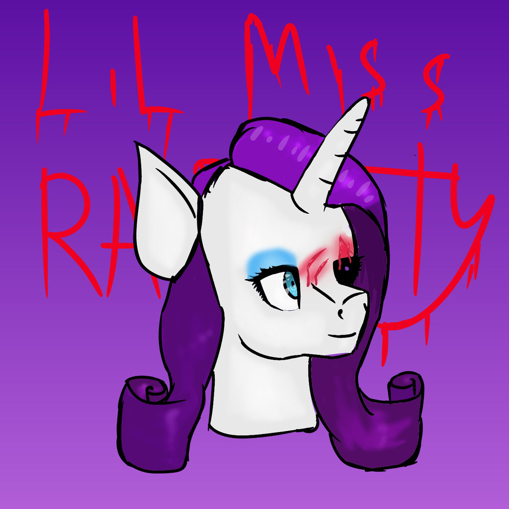 Miss Rafit Lil Miss Rarity by GeekyChan on DeviantArt
