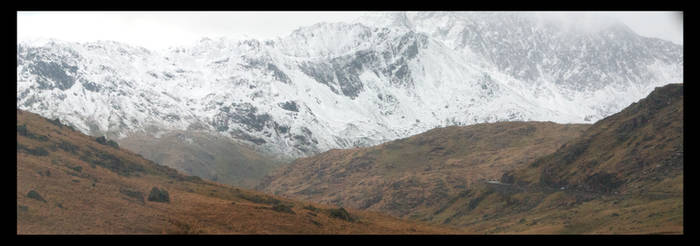 Panoramic - Snowdonia Wales