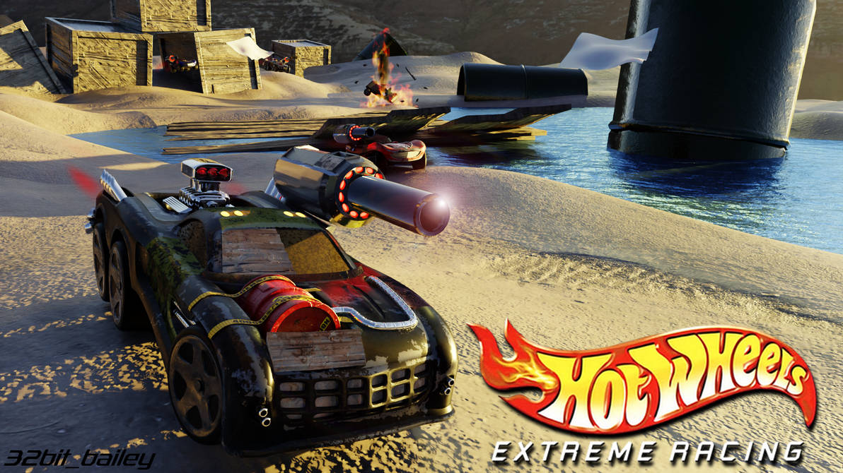 Hot wheels extreme racing Tow Jam by 32bitbailey on DeviantArt