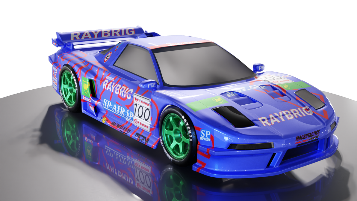 Raybrig R182 The Raybrig Honda NSX by 32bitbailey on DeviantArt