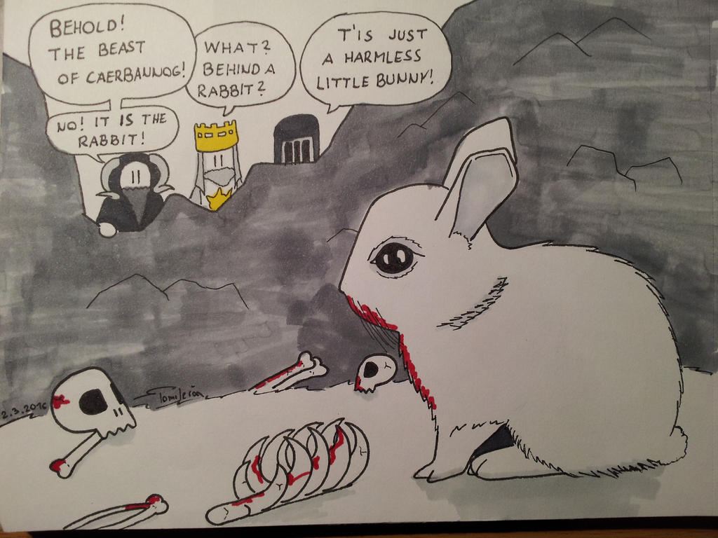 62 the killer rabbit by brainerons on