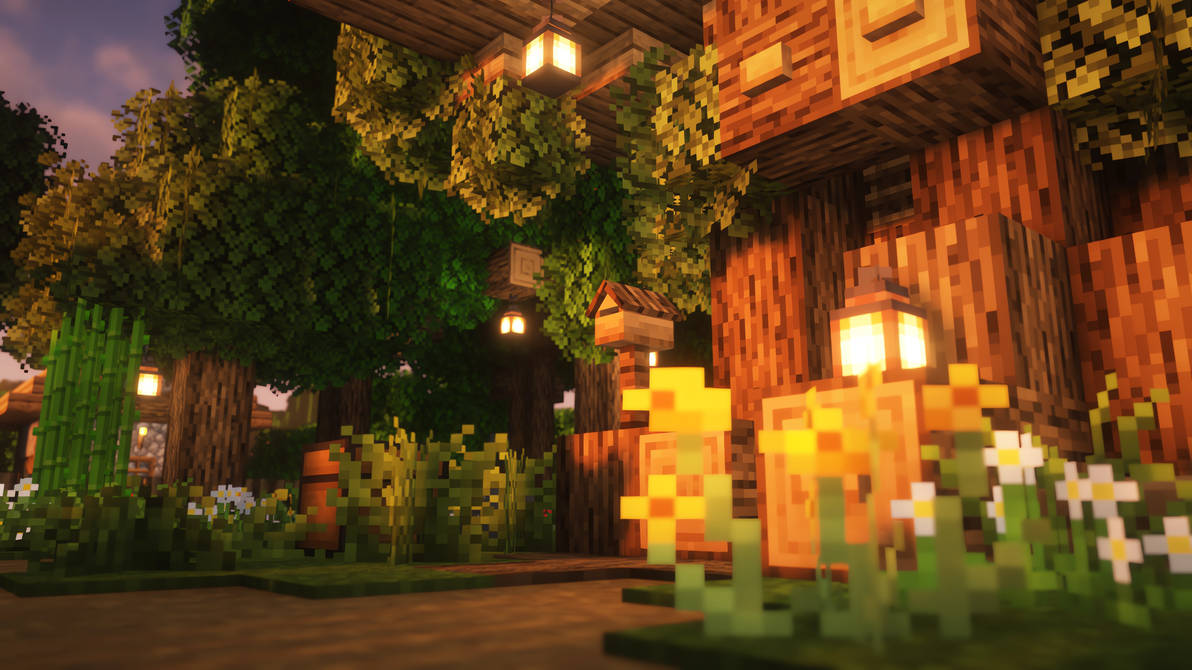 Minecraft Tree 4k Minecraft Tree House - 4K by IceFreezeWasTaken on DeviantArt