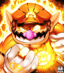 Orange Lantern - Wario