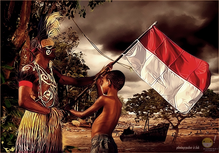 Indonesia Flag By Oddby On Deviantart