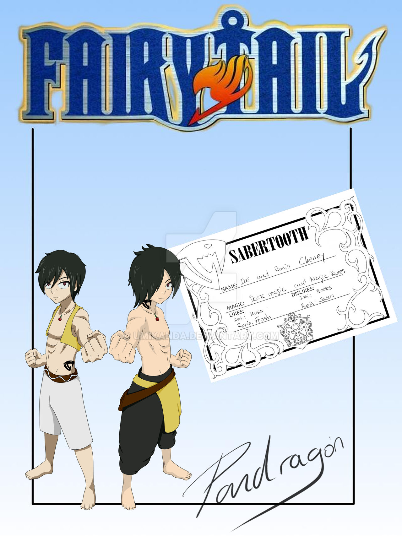 Ikki And Ronin Fairy Tail Oc By Umikanda On Deviantart Ikki And Ronin Fairy Tail Oc By Umikanda On Deviantart