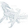 Mummy Dragon WIP Sketch