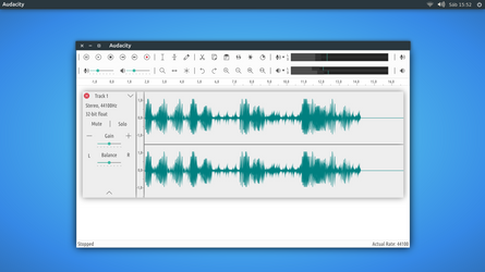 Audacity Mockup