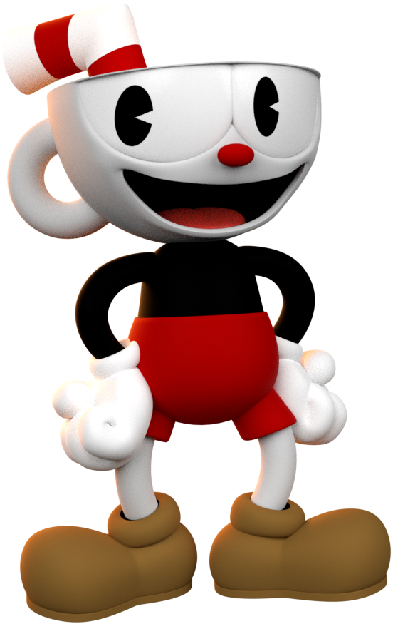 Cuphead Render by DrArtyMik908 on DeviantArt