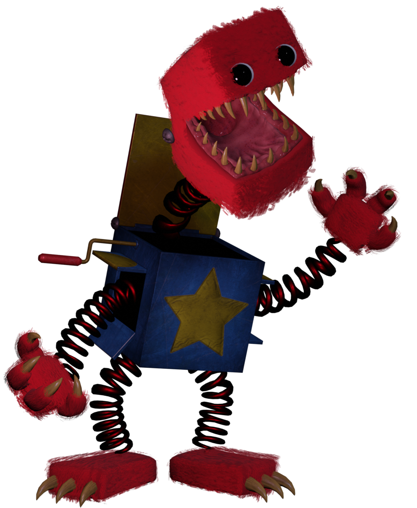 Boxy Boo (Project: Playtime) Render by DrArtyMik908 on DeviantArt