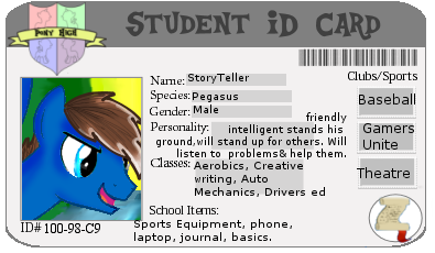 ID Card: StoryTeller