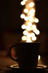 one cup of bokeh please