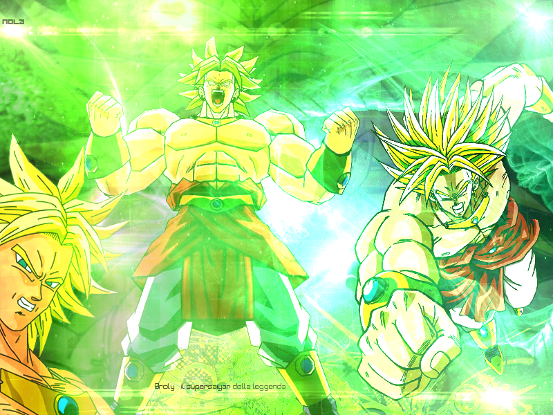 Dekstop Broly Legend || TheGraphicsArts - Nola