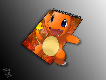 004 - Charmender Pokemon || TheGraphicsArts - Nola